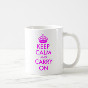 Keep Calm and Carry On Mug