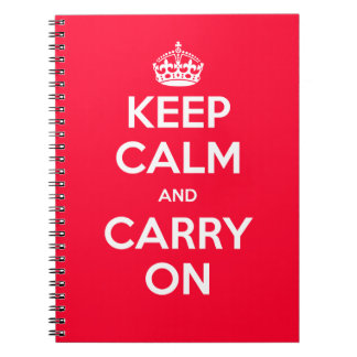Keep Calm and Carry On Notebook