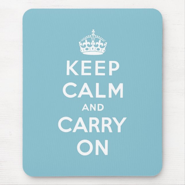 keep calm and carry on Original Mouse Pad (Front)