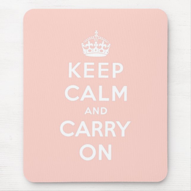 keep calm and carry on Original Mouse Pad (Front)