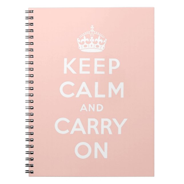 keep calm and carry on Original Notebook (Front)