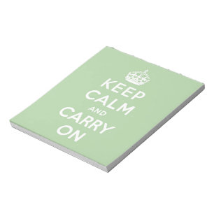 keep calm and carry on Original Notepad