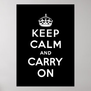 keep calm and carry on Original Poster