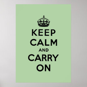 keep calm and carry on Original Poster