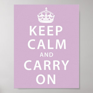 Keep Calm and Carry On Poster