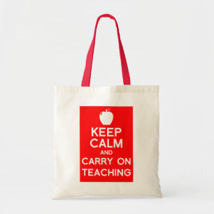 Keep calm and carry on Teacher's Book Bag