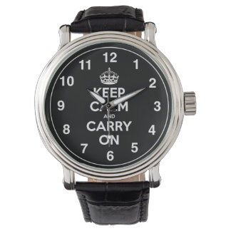 Keep Calm And Carry On Watch