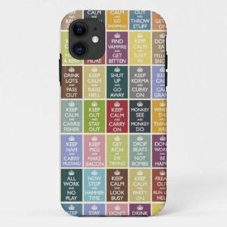 keep calm and... iPhone 11 case