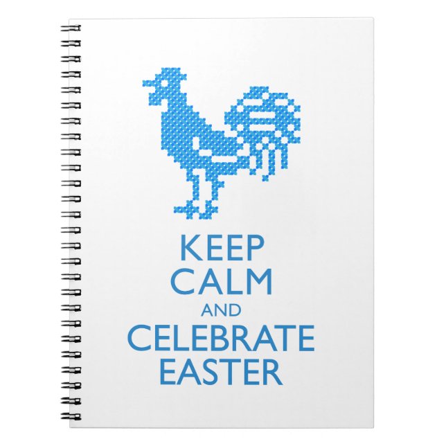 KEEP CALM AND CELEBRATE EASTER NOTEBOOK (Front)
