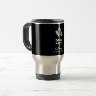 Keep Calm and Celebrate Goat year TM2 Travel Mug