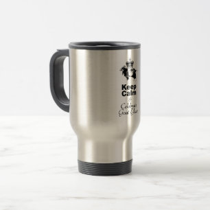 Keep Calm and Celebrate Goat year TM Travel Mug