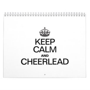 KEEP CALM AND CHEERLEAD CALENDAR