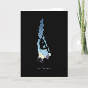 Keep calm and climb on card