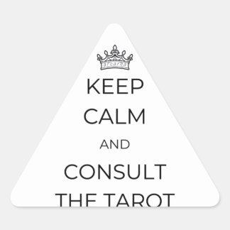 Keep Calm and Consult The Tarot Stickers