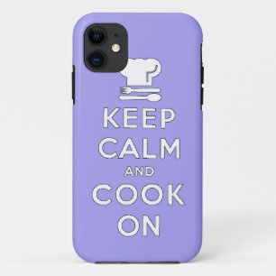 keep calm and cook cooking bake baking chef food n iPhone 11 case