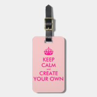 Keep calm and create your own - Pink