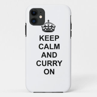 Keep calm and Curry On phone case