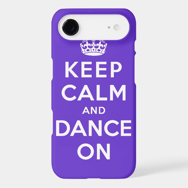 Keep Calm and Dance On Case-Mate iPhone Case (Back)