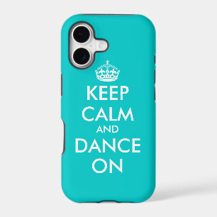 Keep Calm and dance on iPhone case Customisable