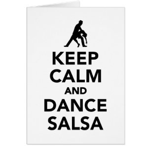 Keep calm and dance Salsa