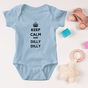 Keep Calm and Dilly Dilly Baby Jersey Lt Bodysuit