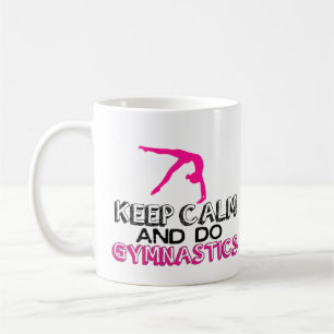 Keep Calm and Do Gymnastics Coffee Mug