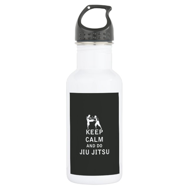 Keep Calm and Do Jiu-Jitsu 532 Ml Water Bottle (Front)