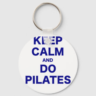 Keep Calm and Do Pilates Key Ring