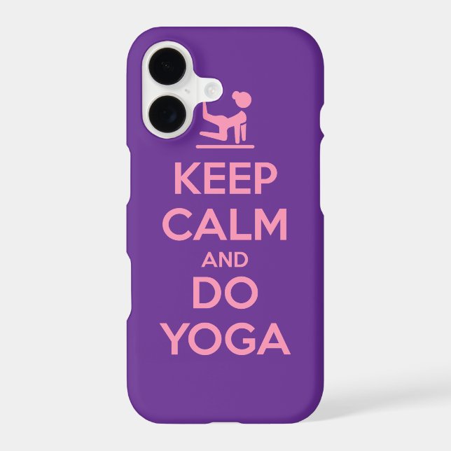 Keep Calm and Do Yoga (Back)