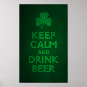 Keep Calm and Drink Beer Print
