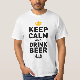 Keep Calm and Drink Beer T-Shirt