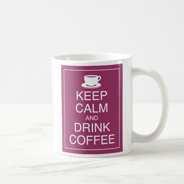 Keep Calm and Drink Coffee Mug (Right)