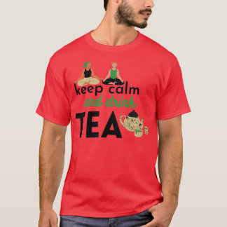 keep calm and drink tea Classic TShirt