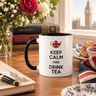 Keep Calm And Drink Tea Mug
