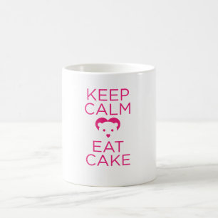 Keep Calm and Eat Cake FLOPPYBEAR Mug! Coffee Mug