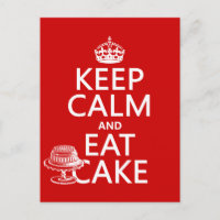 Keep Calm and Eat Cake