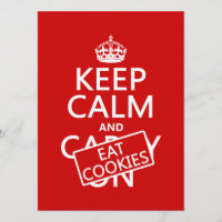Keep Calm and Eat Cookies