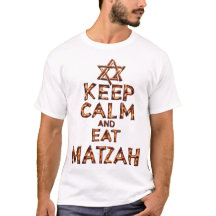 Keep Calm and eat Matzah Funny Passover Design 
