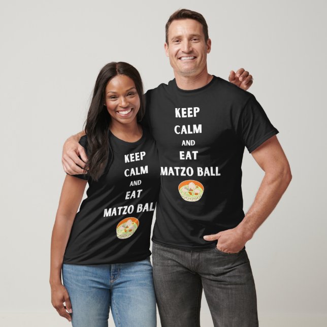 Keep Calm and eat Matzo Ball Funny Passover  T-Shirt (Unisex)