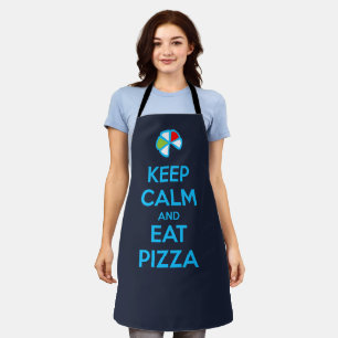 Keep Calm and Eat Pizza 1 Apron