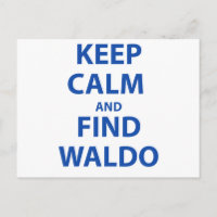 Keep Calm and Find Waldo