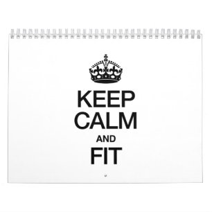 KEEP CALM AND FIT CALENDAR