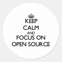 Keep calm and focus on Open Source