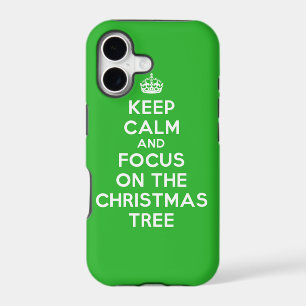 Keep Calm and focus on The Christmas Tree, funny