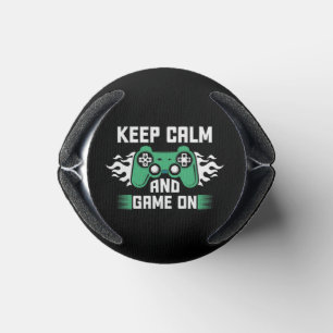 Keep Calm And Game On Can Cooler