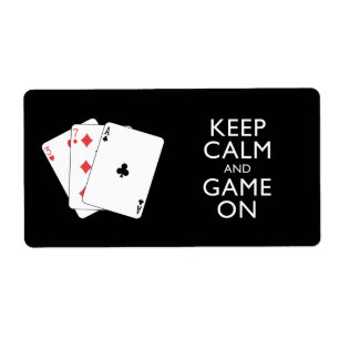 KEEP CALM AND GAME ON - Card Games