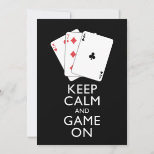 KEEP CALM AND GAME ON - Card Games