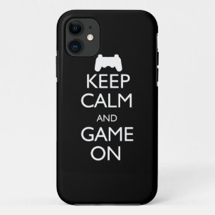 Keep Calm and Game On iPhone 11 Case