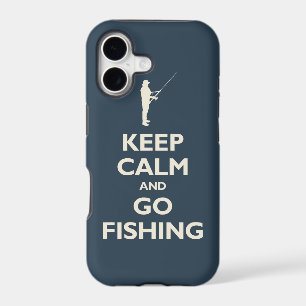 Keep Calm and Go Fishing (navy)