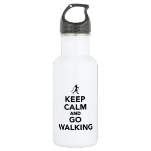 Keep calm and go Nordic Walking 532 Ml Water Bottle